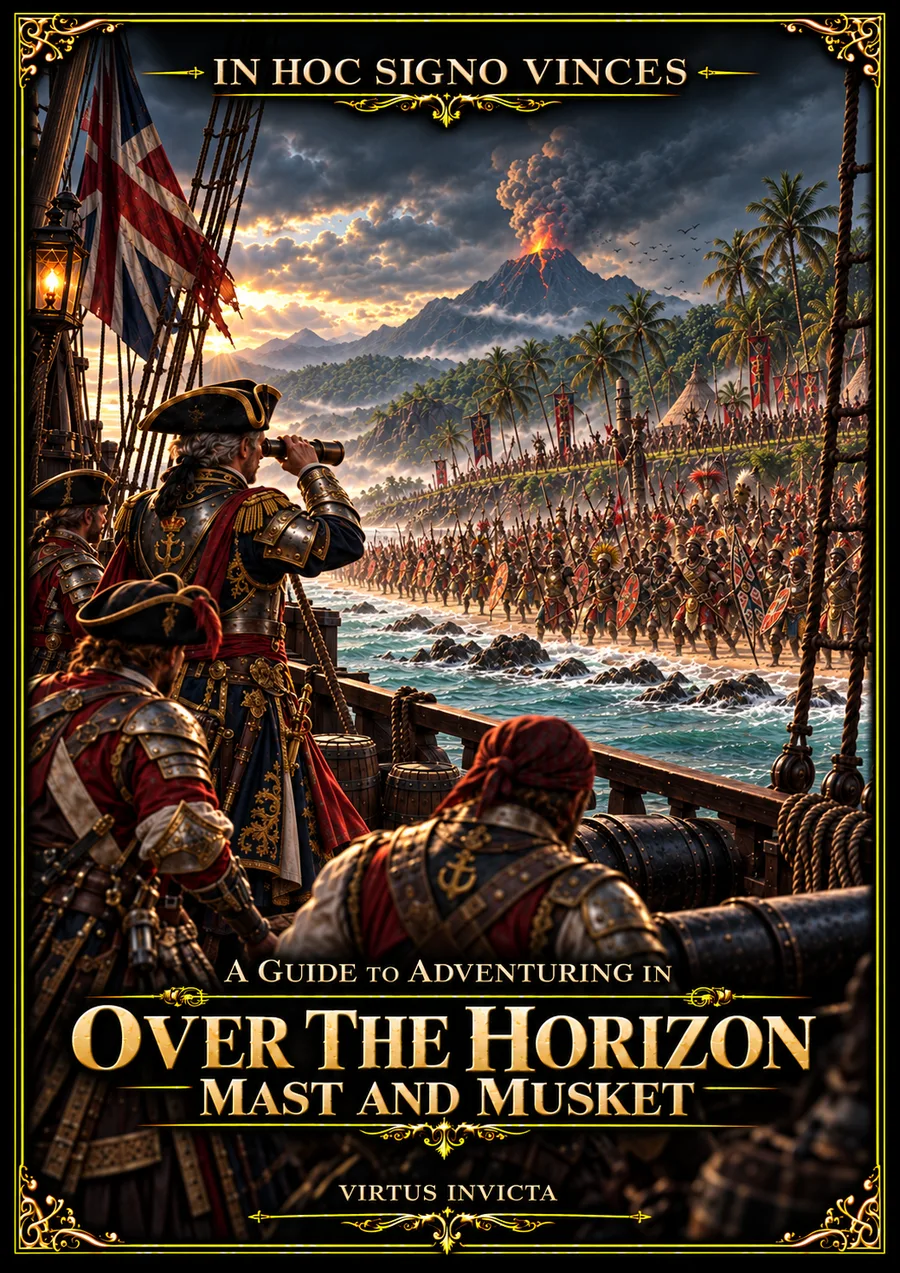 Cover of Book VII, Over the Horizon