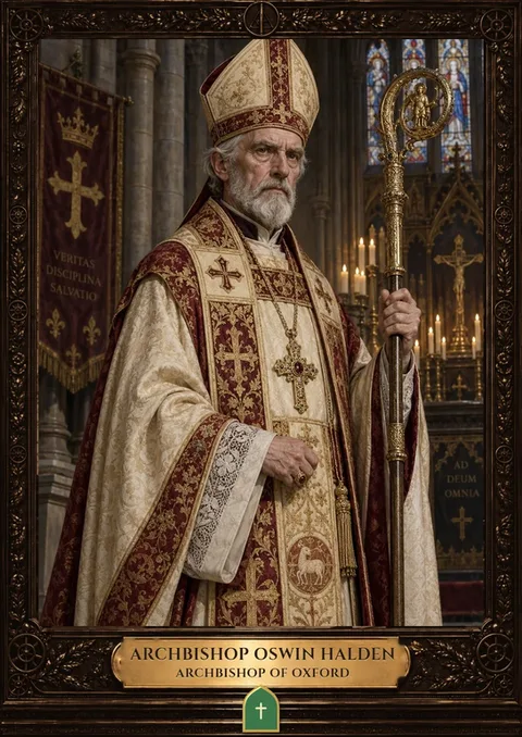 Portrait of Archbishop Oswin Halden