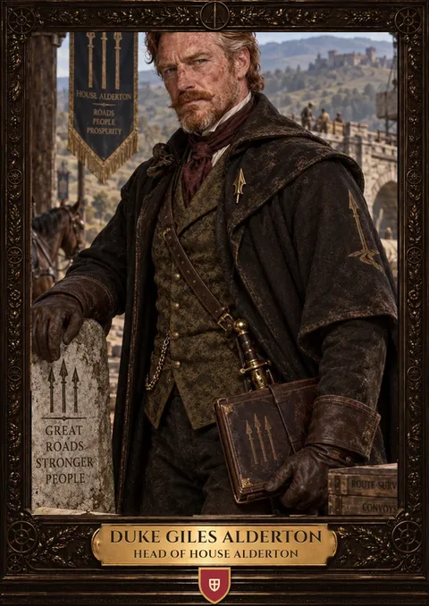 Portrait of Duke Giles Alderton