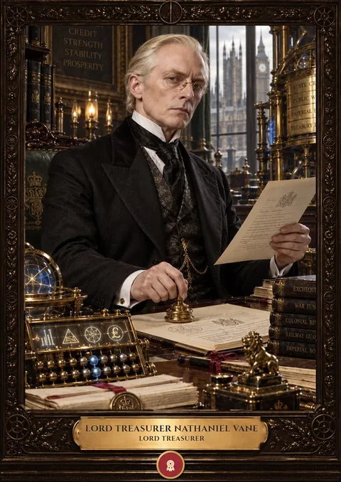 Portrait of Lord Treasurer Nathaniel Vane