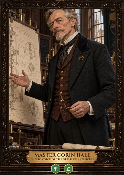 Portrait of Master Corin Hale