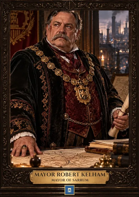 Portrait of Mayor Robert Kelham