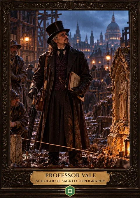 Portrait of Professor Vale